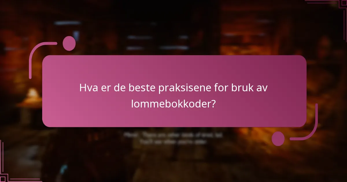 Hvilke vanlige problemer oppstår når man innløser lommebokkoder?