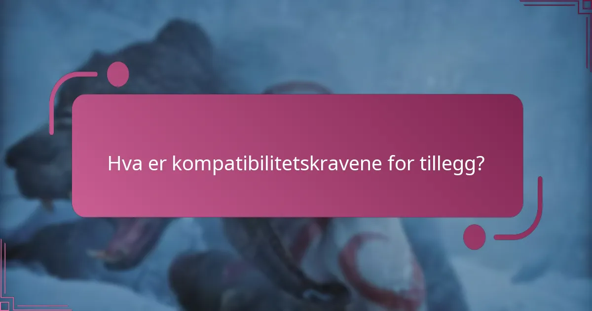 Hvor mye koster tilleggene?