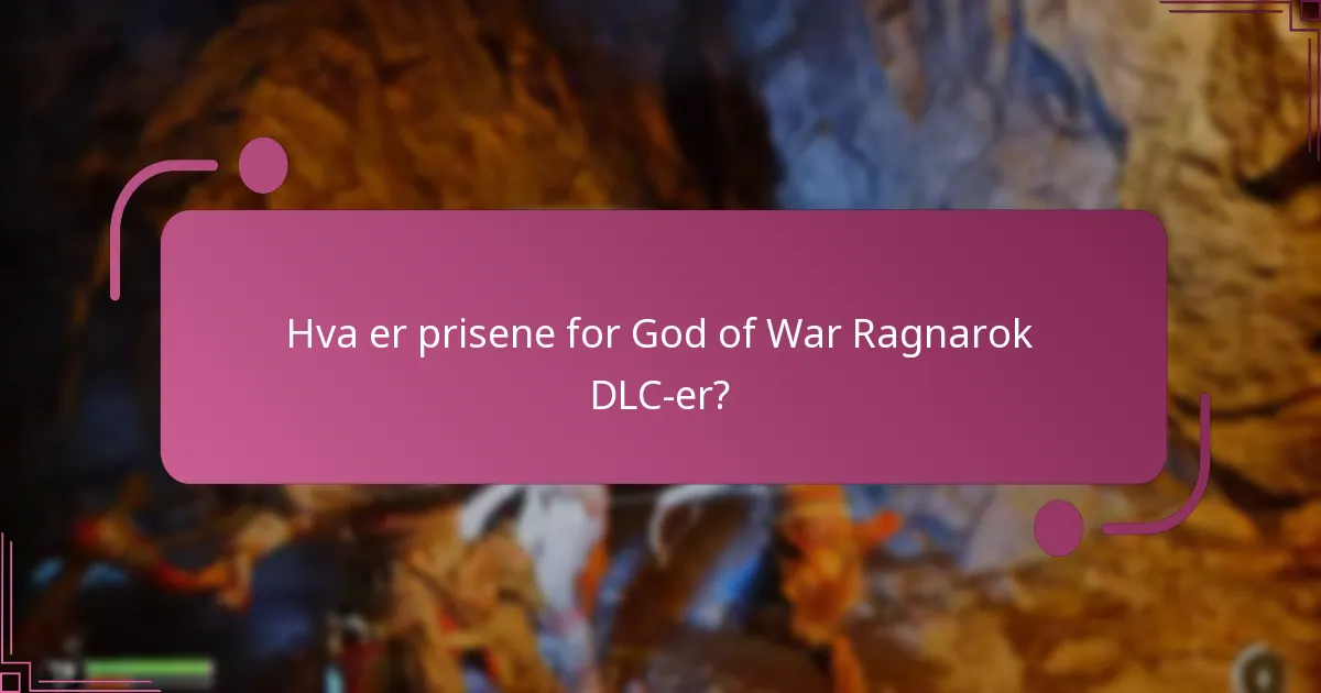 Hvor kan jeg kjøpe God of War Ragnarok DLC-er?